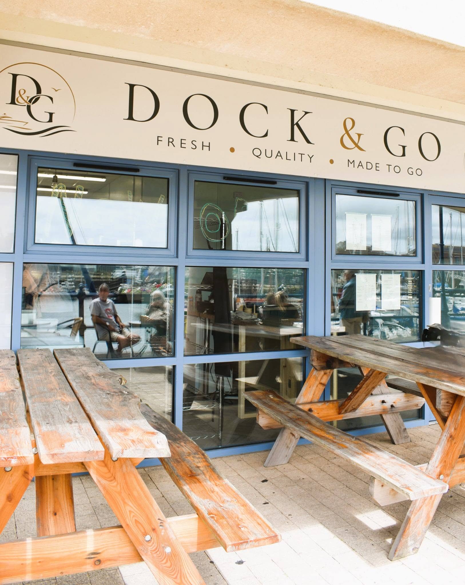 Dock & Go store on Milford Waterfront