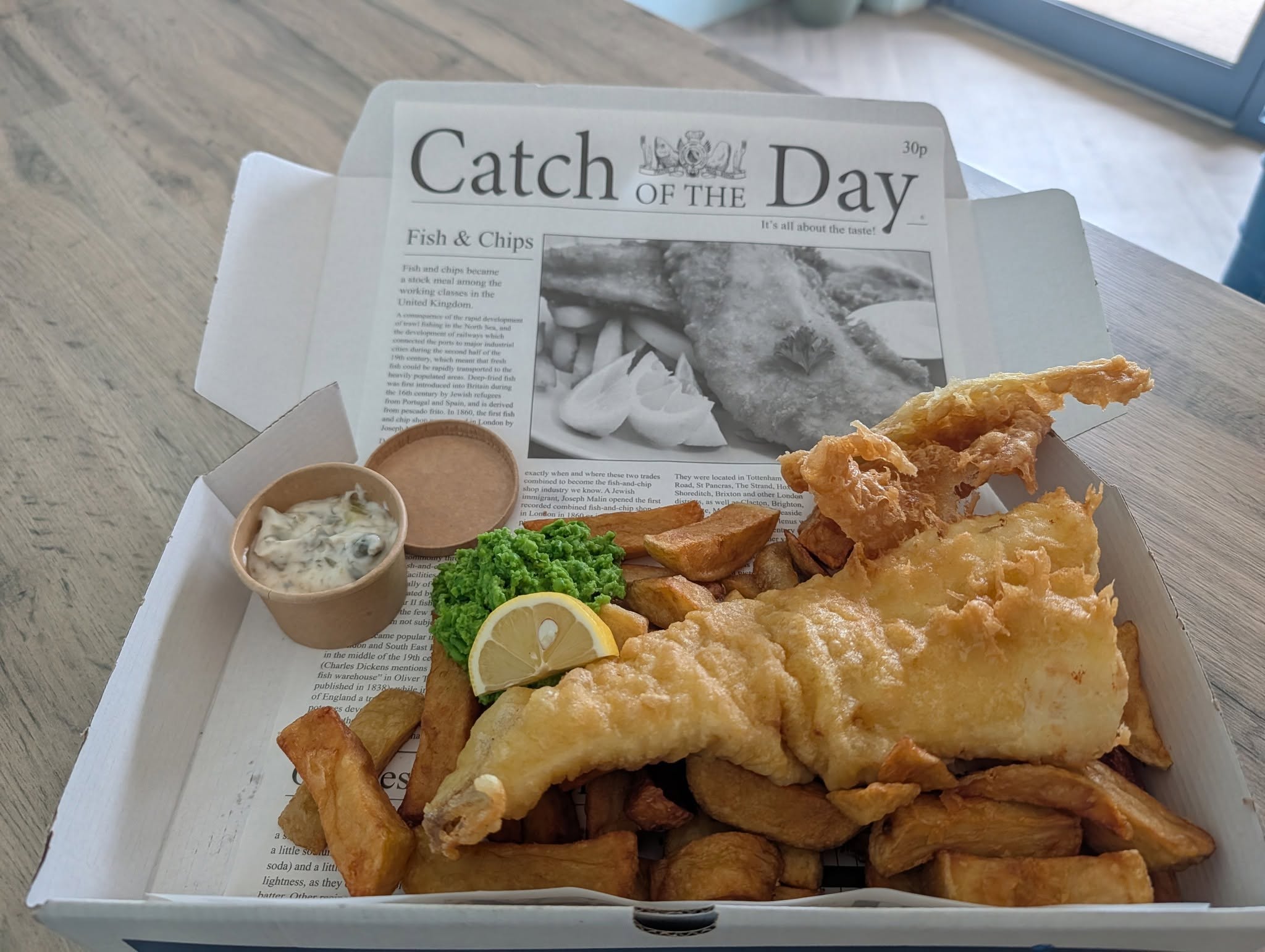 Fish and Chips from Dock and Go